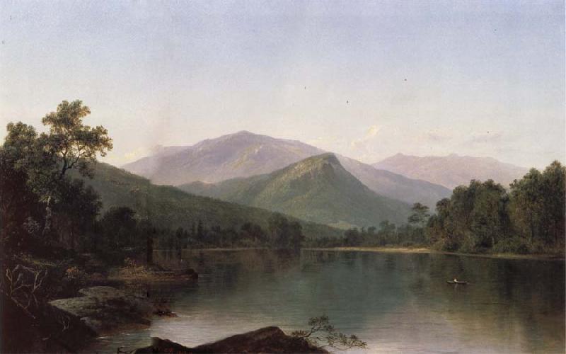 David Johnson Bick auf den Androscoggin River